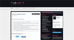 Desktop Screenshot of codecandies.com